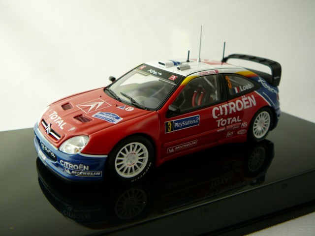 CITROEN XSARA N°3 WRC 2004 RALLYE DE FRANCE 1/43 AUTOART